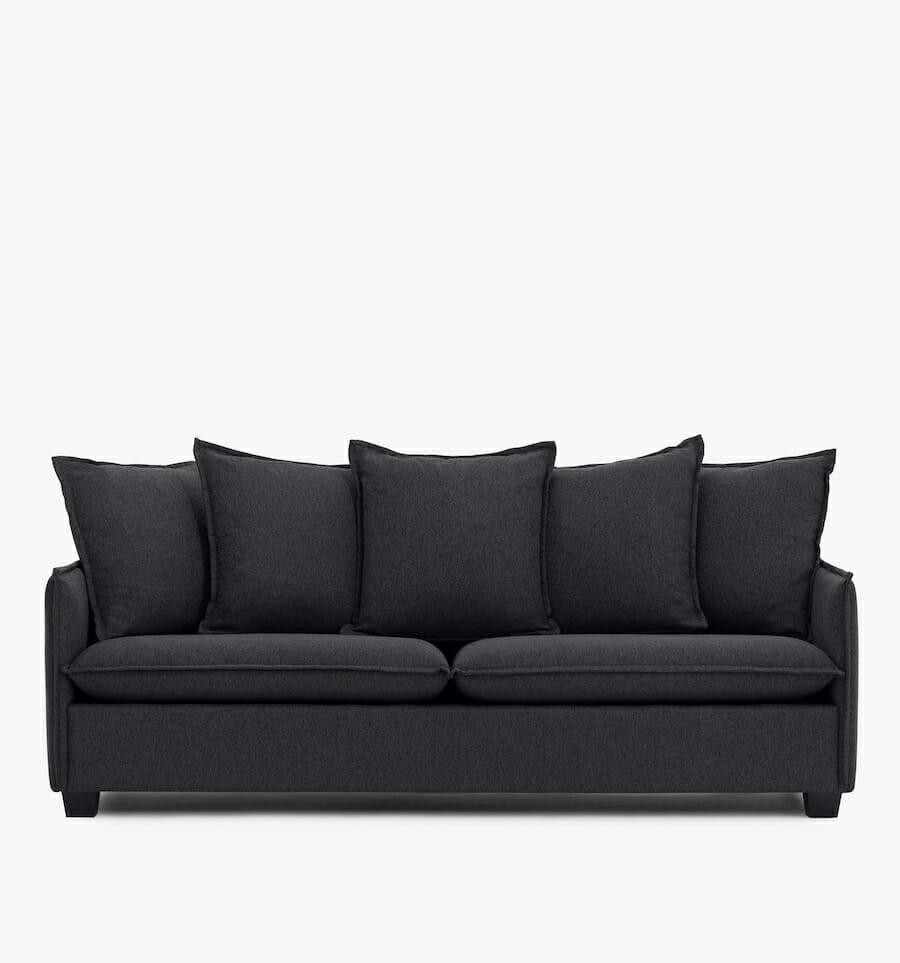 Miami sofa - charcoal