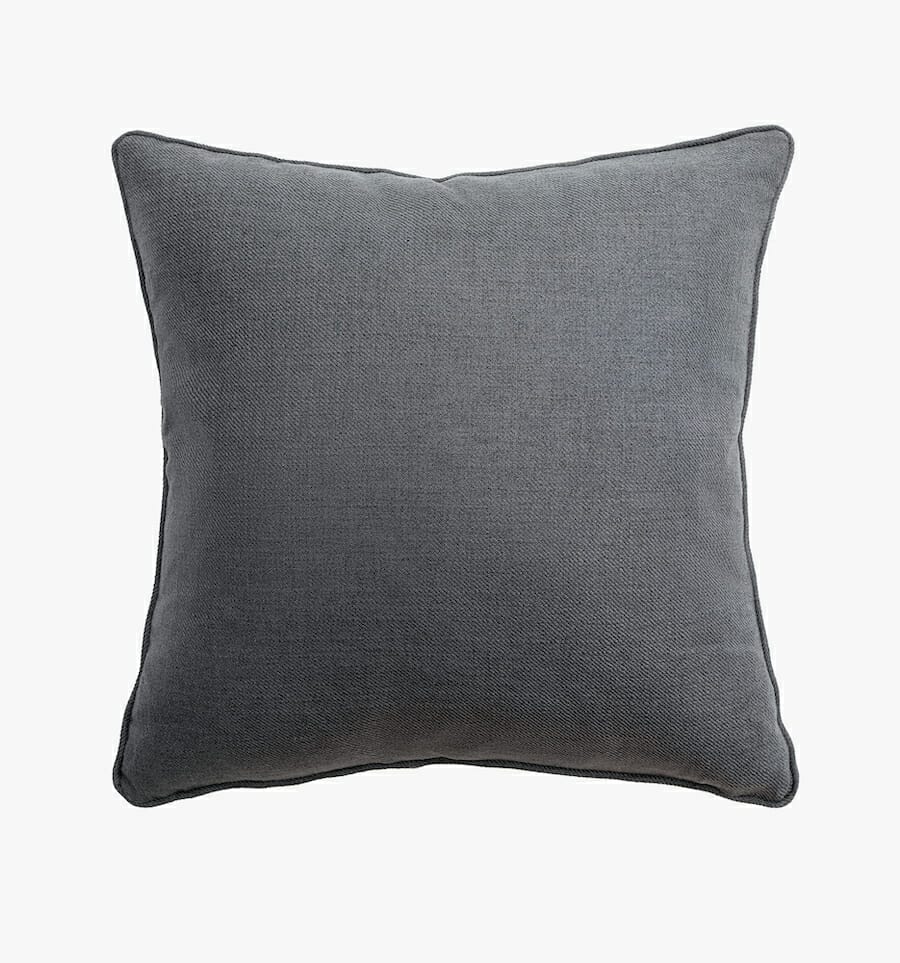 Eden fabril pillow - charcoal