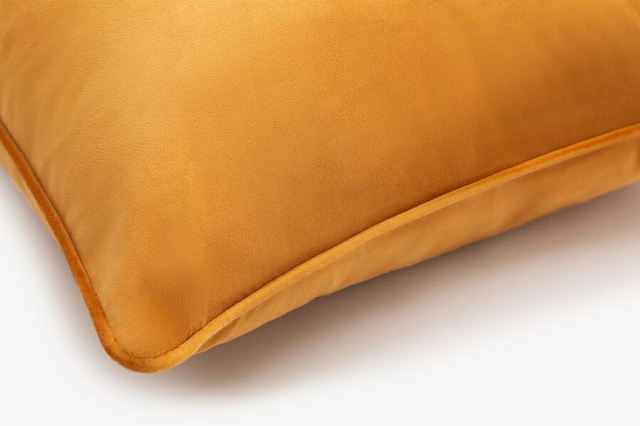 Eden velvet pillow - gold