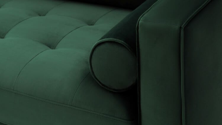 The Soho velvet sofa
