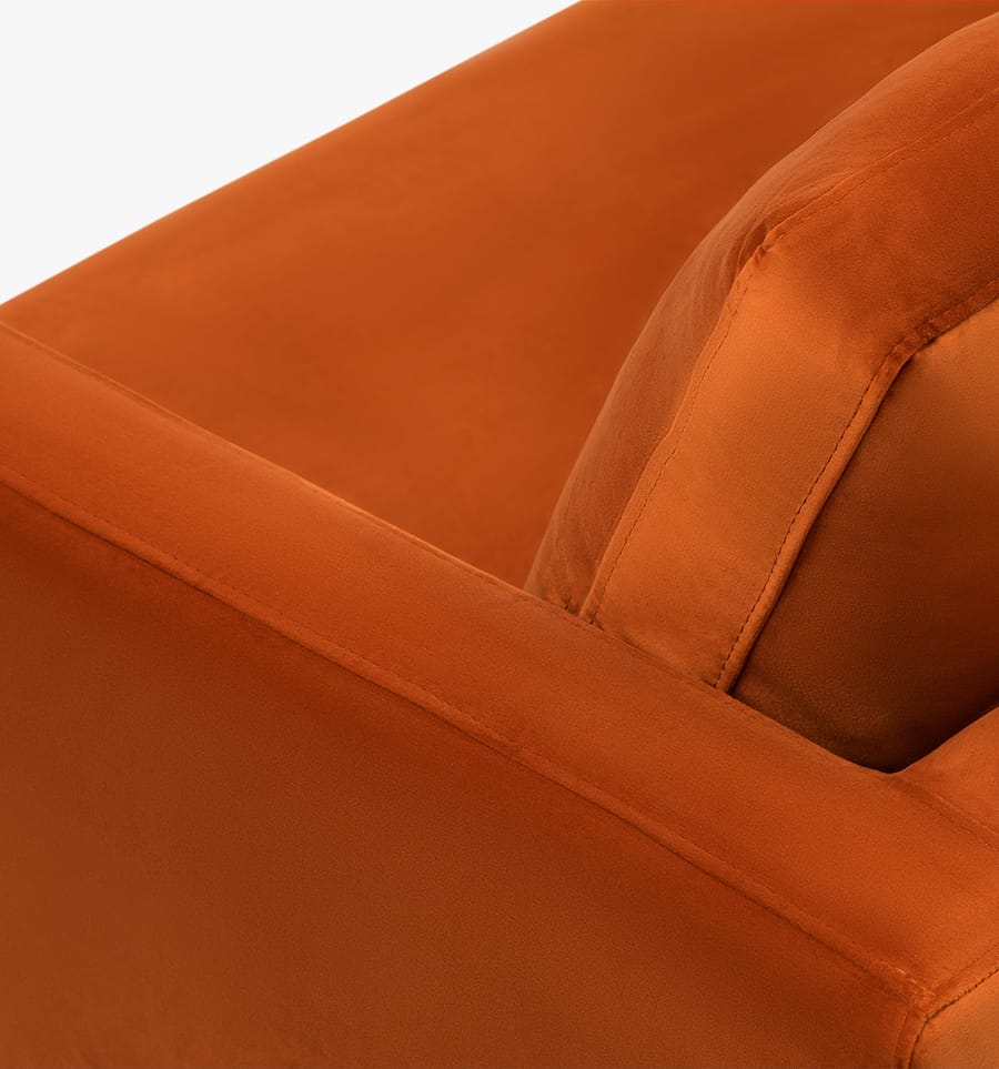 Monaco sofa - orange