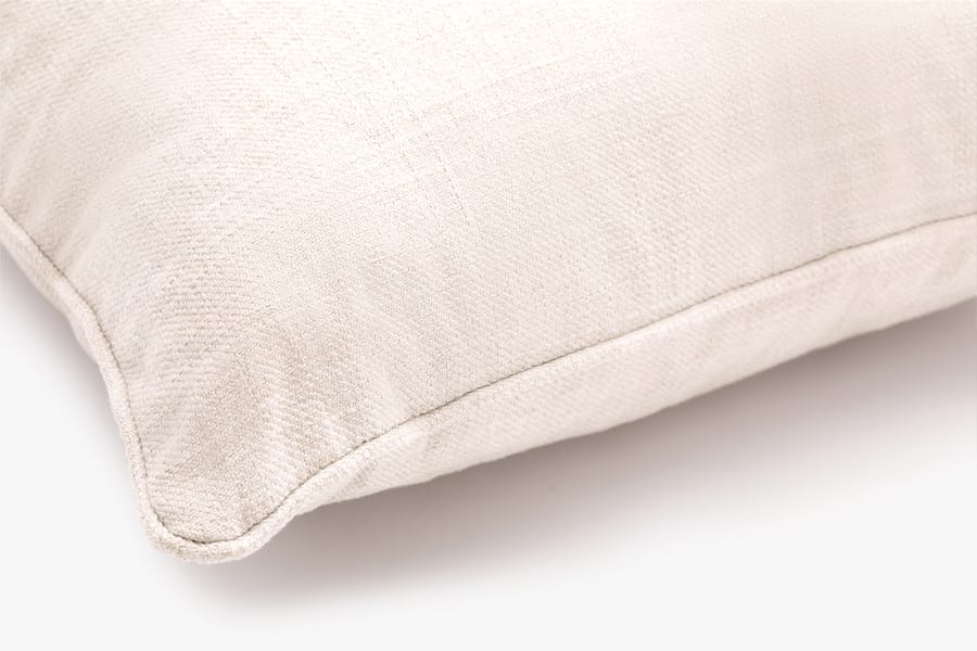 Eden fabric pillow - cream