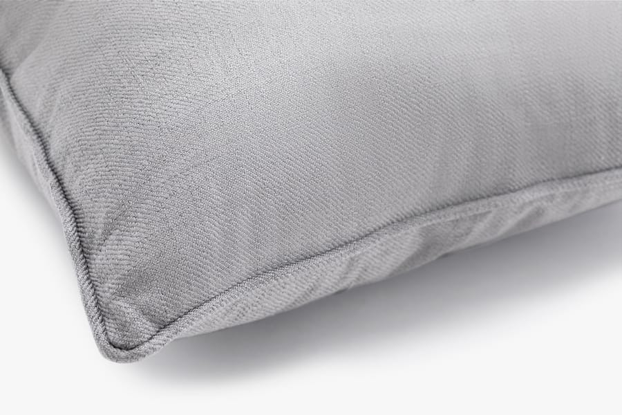 Eden fabric pillow - grey