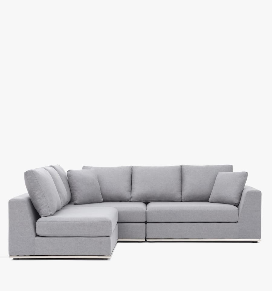 Flow sectional - grey