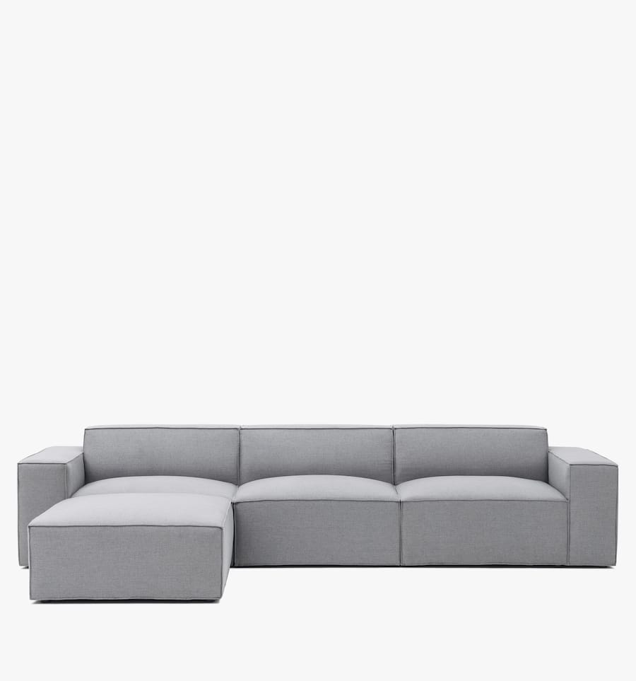 Pacific sectional - grey