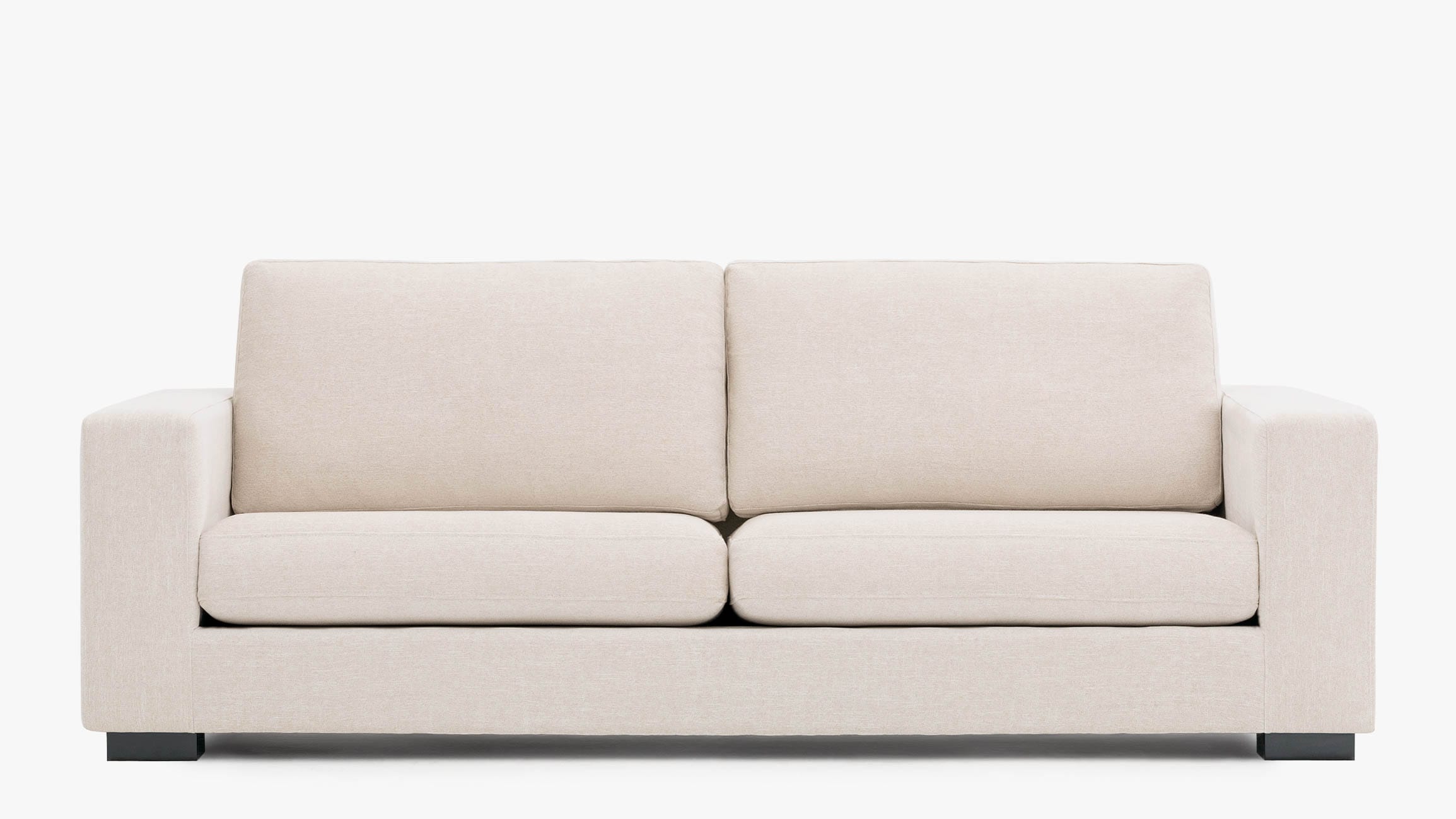 Cream 2 seater deals sofa