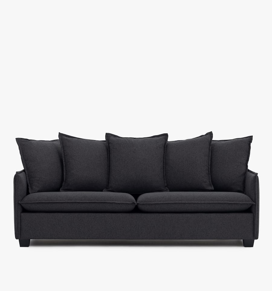 Miami sofa - charcoal