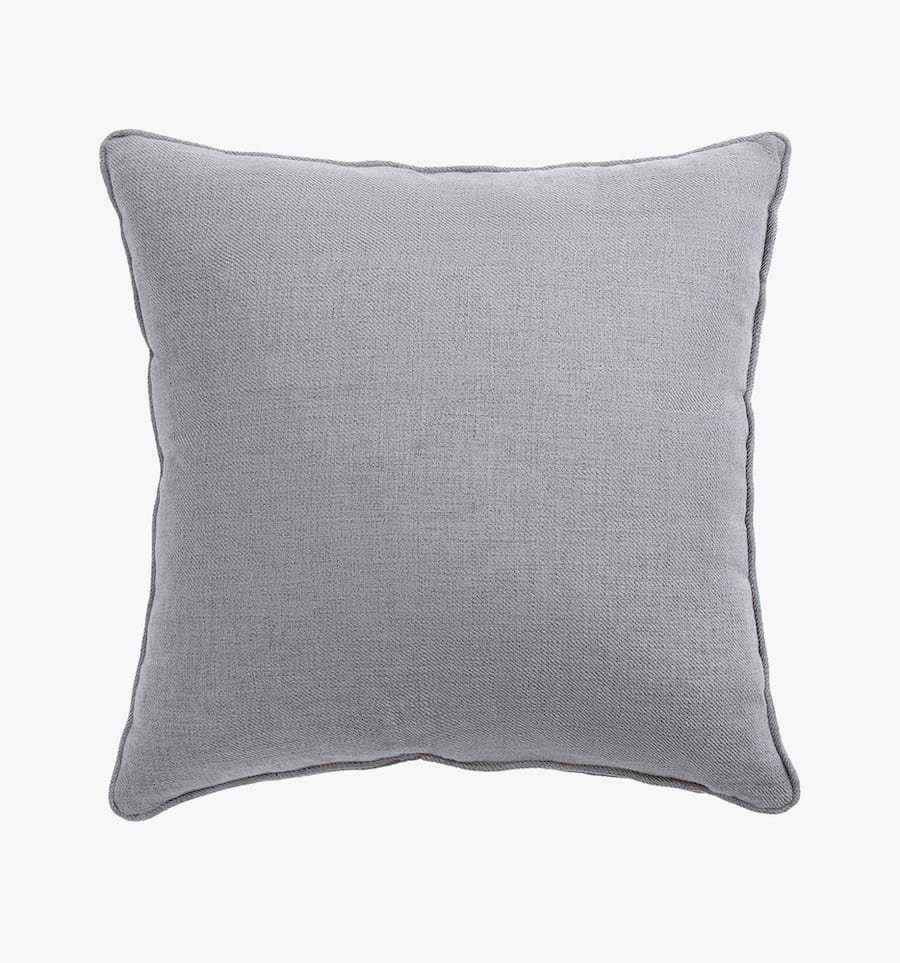 Eden fabric pillow - grey