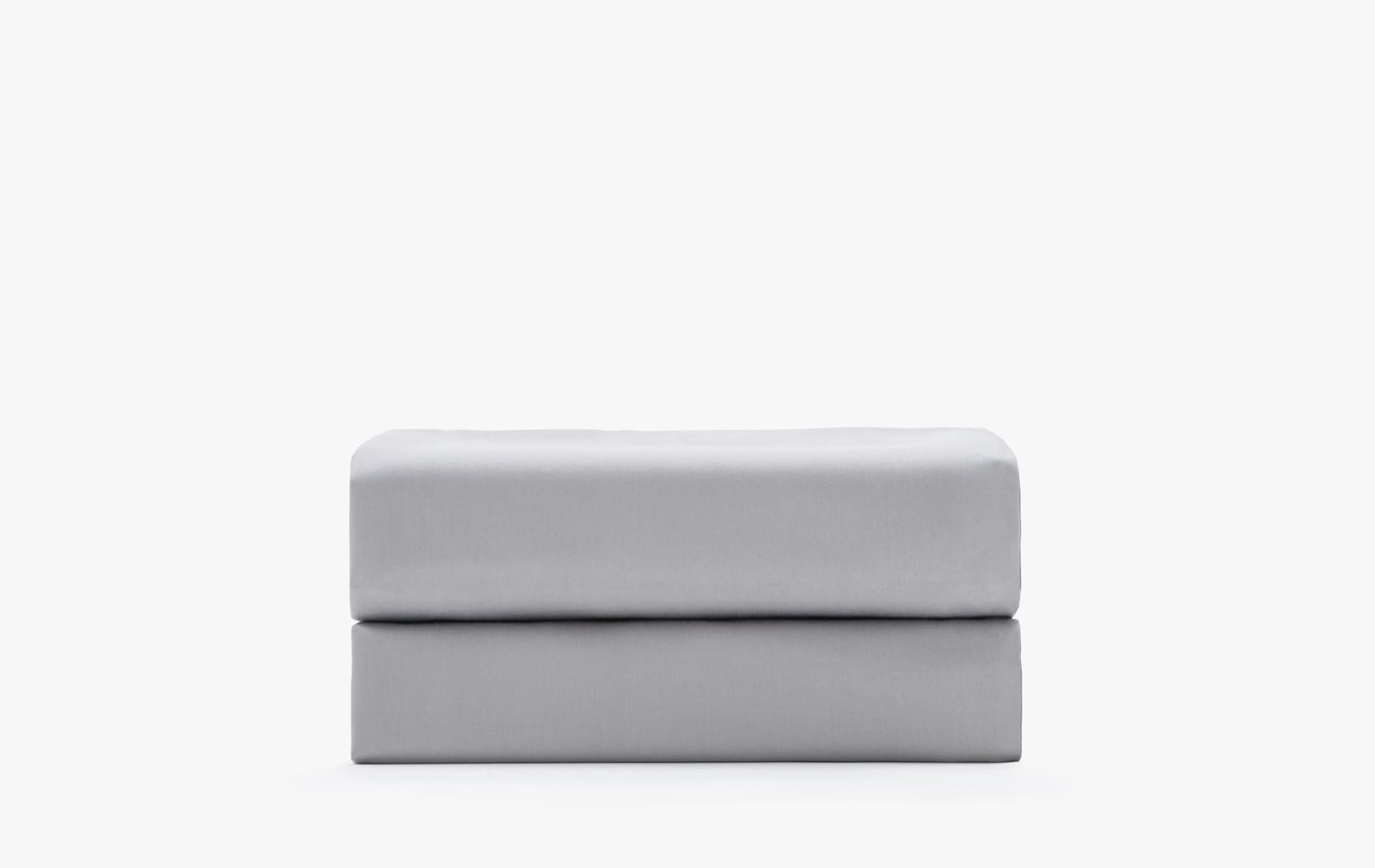 Cotton sateen stone fitted sheet