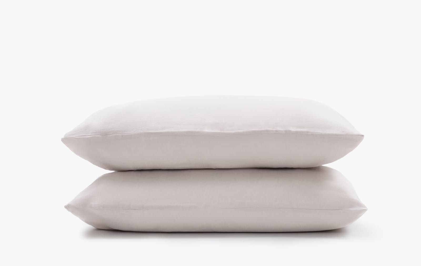 Linen sand pillowcases set