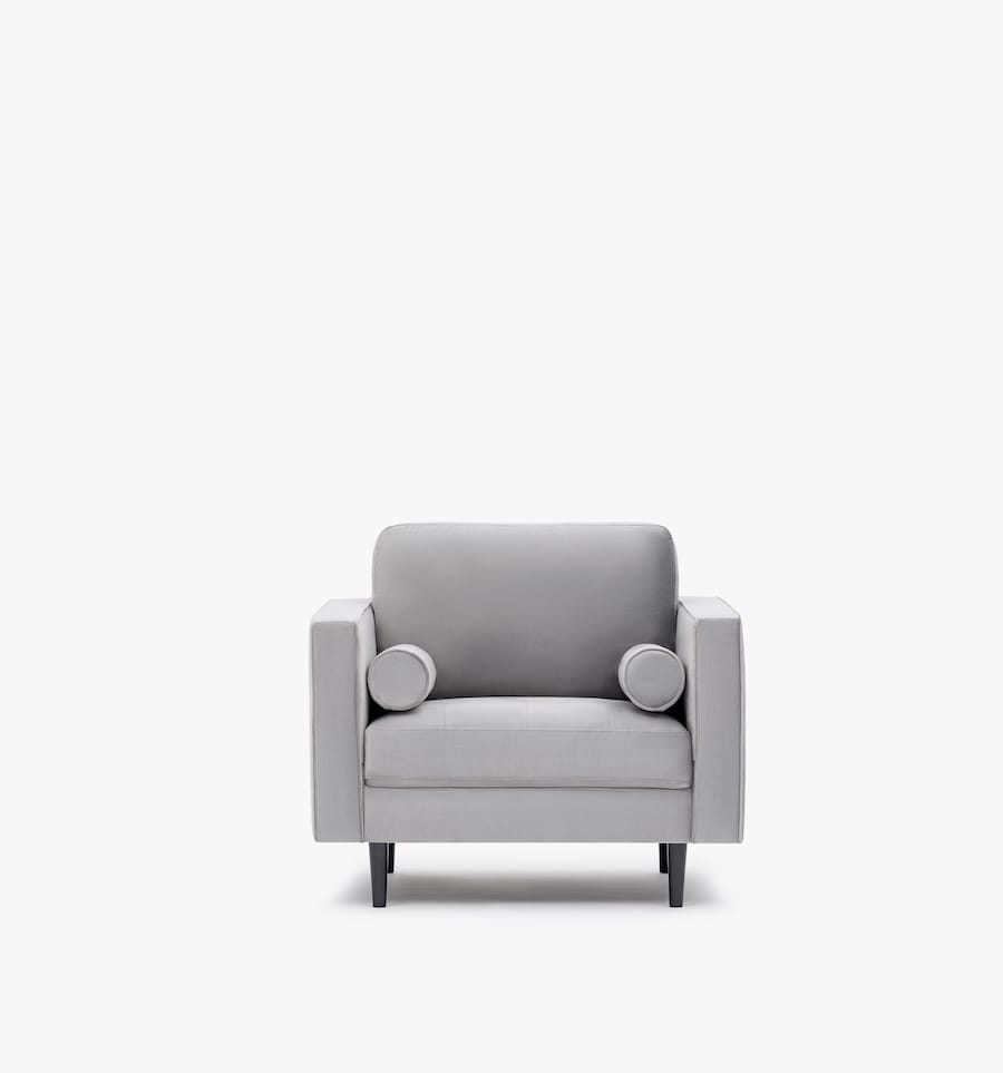 Soho armchair - grey
